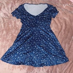 blue floral dress💙